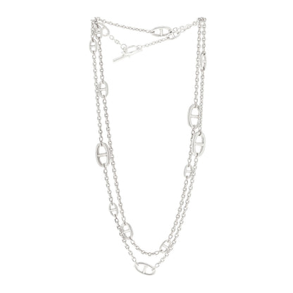 Hermes Sterling Silver Farandole Necklace 120 3 of 4