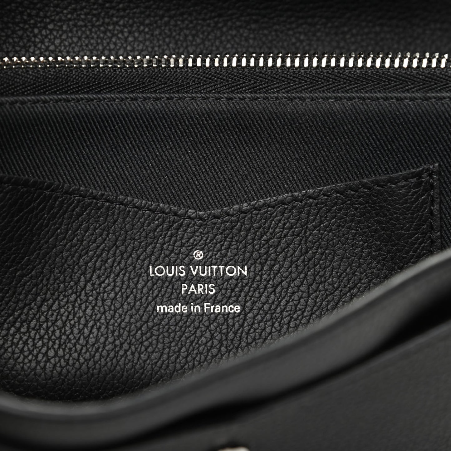 Soft Calfskin My Lockme Wallet Black
