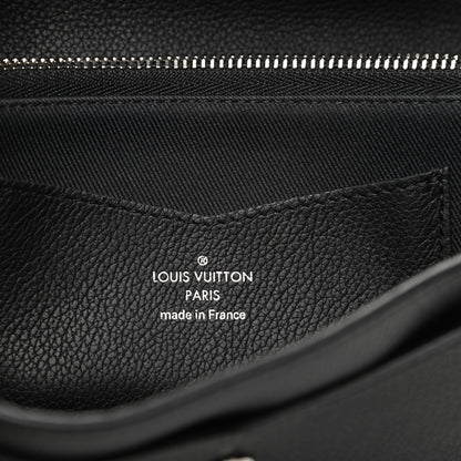 Louis Vuitton Soft Calfskin My Lockme Wallet Black 6 of 7