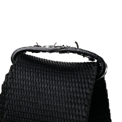 Prada Nylon Flat Messenger Bag Black 11 of 11