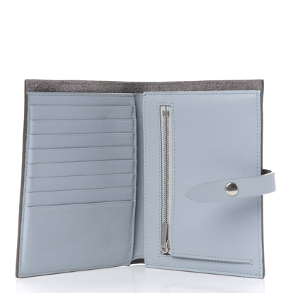 Celine Grained Calfskin Large Multifunction Strap Wallet Pebble Mineral 4 of 7