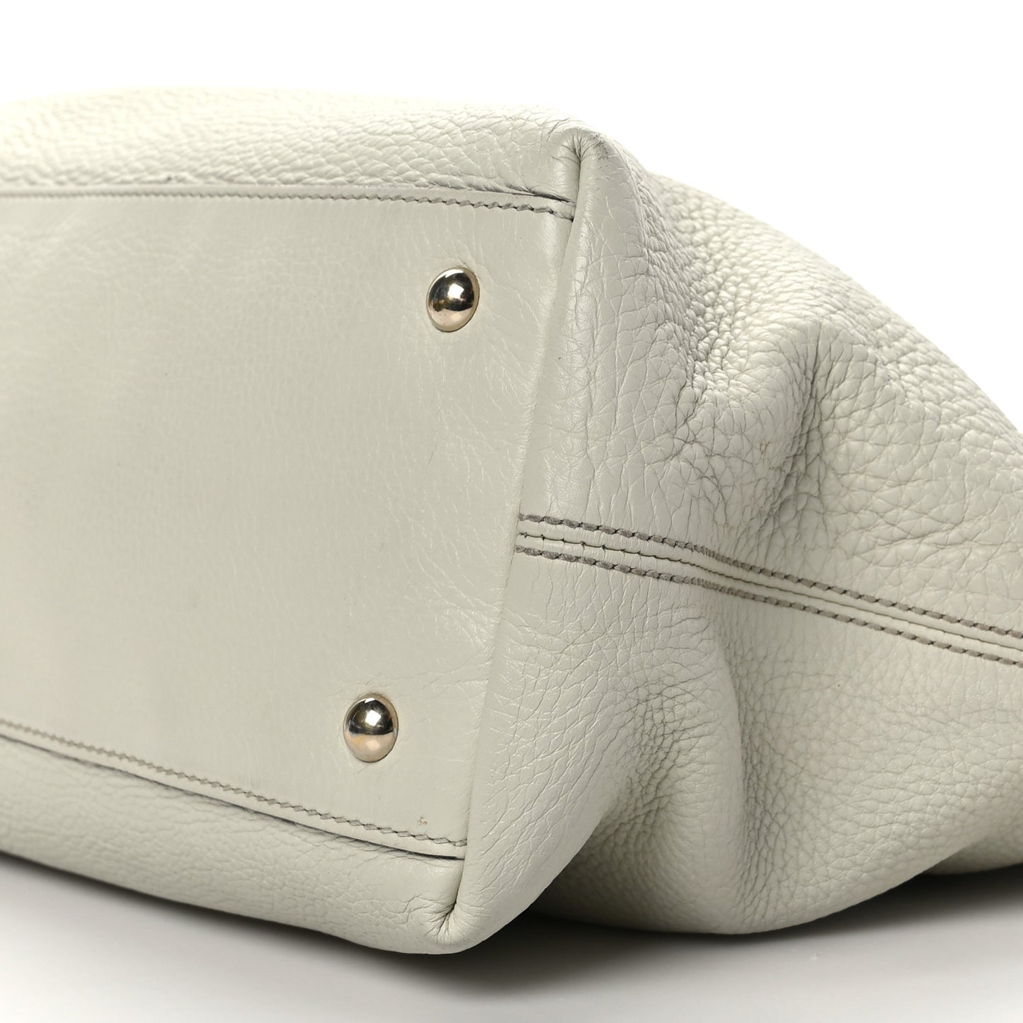 Cellarius Calfskin Large Soho Working Tote Off White