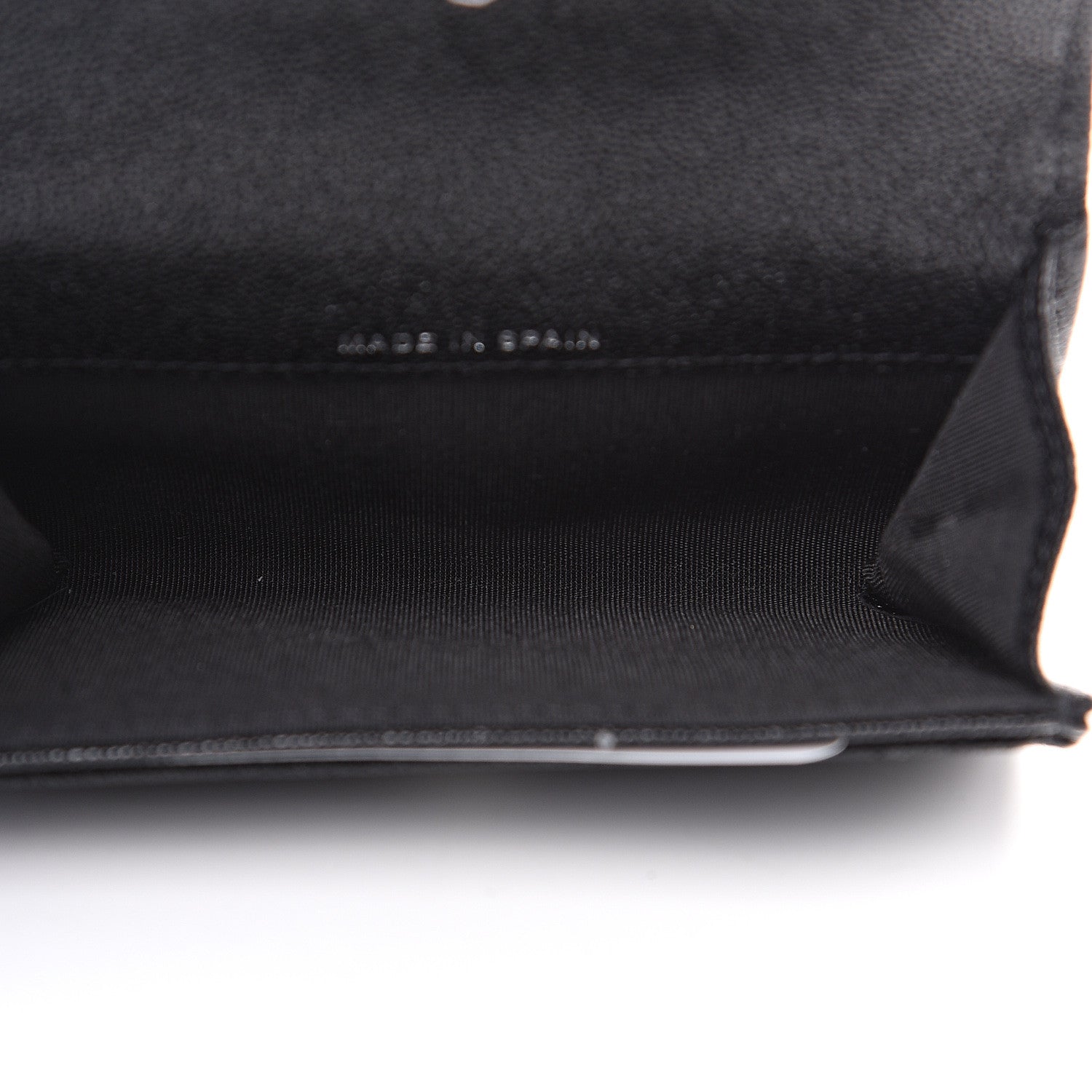 Chanel Caviar Quilted Boy Flap Card Holder Black 4 of 8