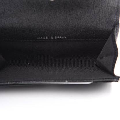 Chanel Caviar Quilted Boy Flap Card Holder Black 4 of 8