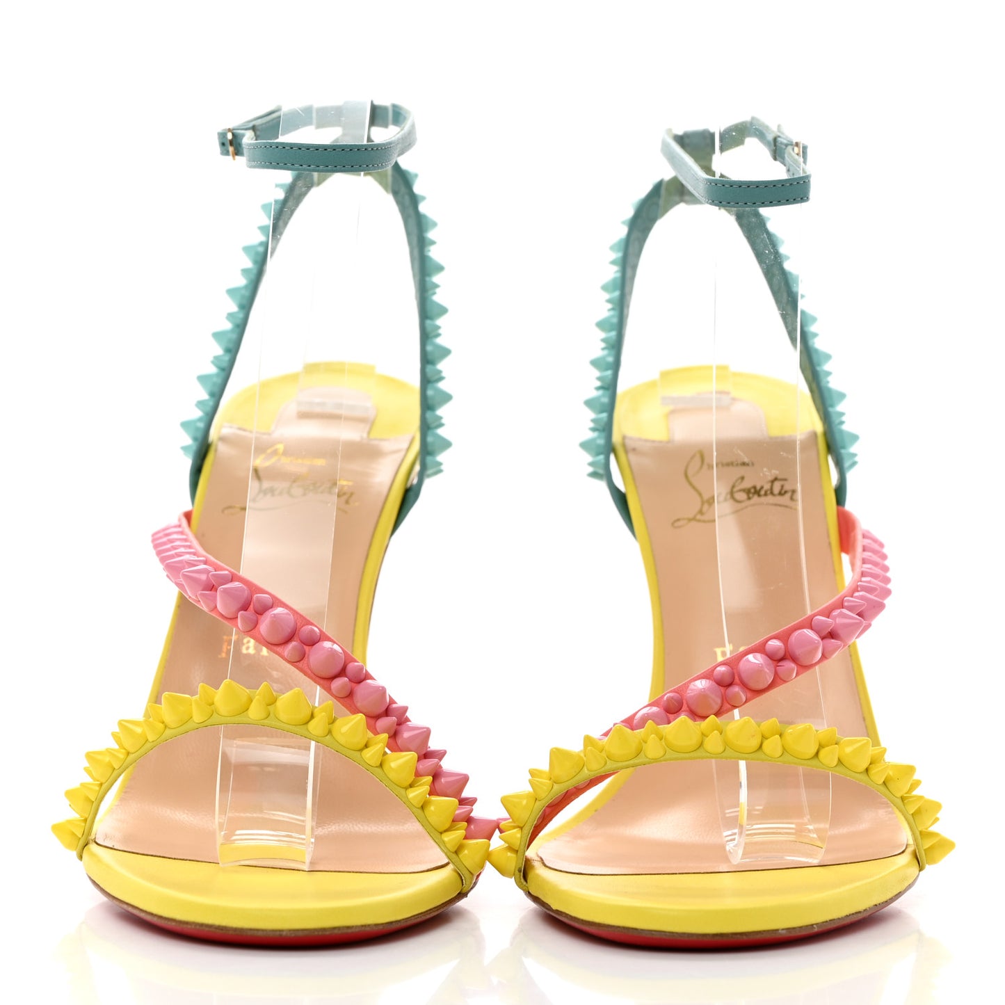 Nappa Spikes Mafaldina 100 Sandals 40.5 Multi