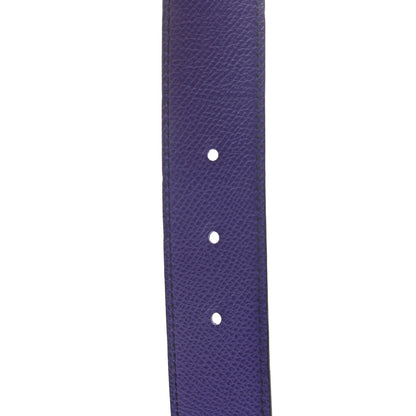 Hermes Epsom Swift 32mm Belt Strap 90 Crocus Bleu Hydra 3 of 5