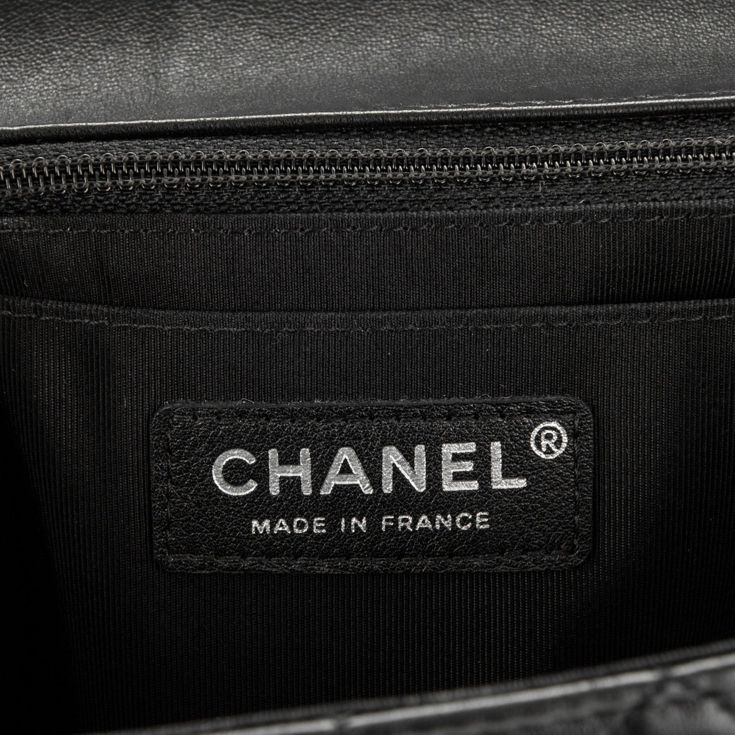 Chanel Lambskin Quilted Medium Ladybug Flap Black 6 of 7