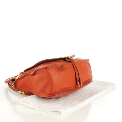 Chloe Calfskin Medium Marcie Satchel Whiskey 4 of 8