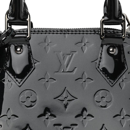 Louis Vuitton Vernis Alma BB Noir Magnetique 8 of 10