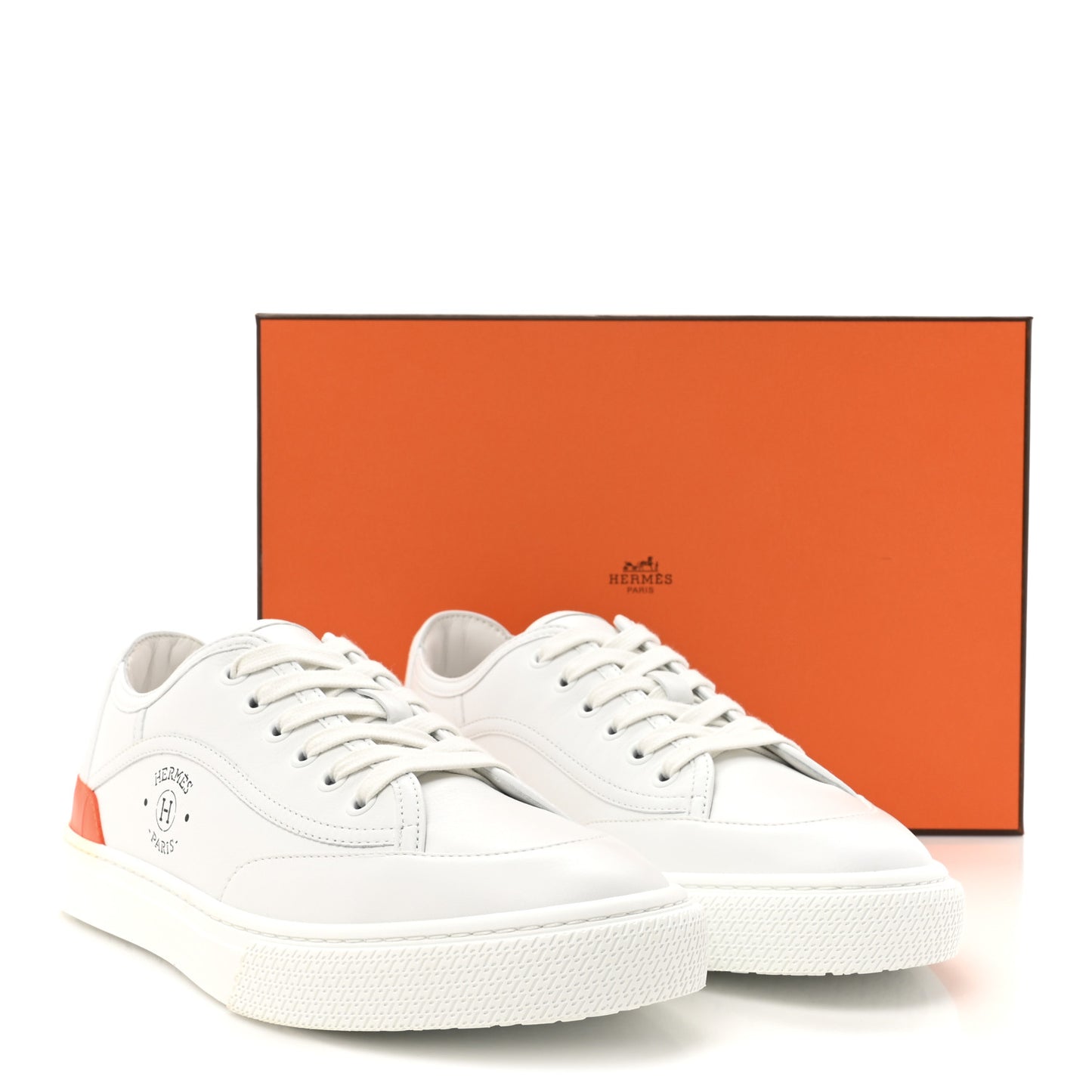 Calfskin Alligator Womens Get Sneakers 38 White