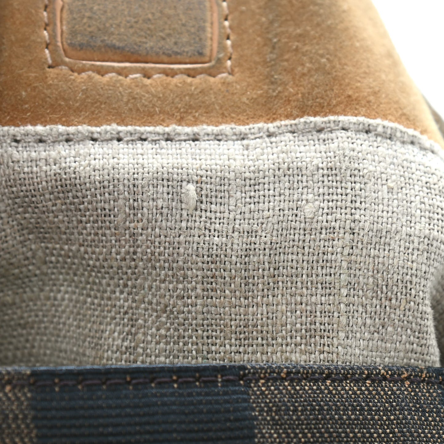 Pequin Cuoio Vegetale Large Hobo Tobacco Rosso Black