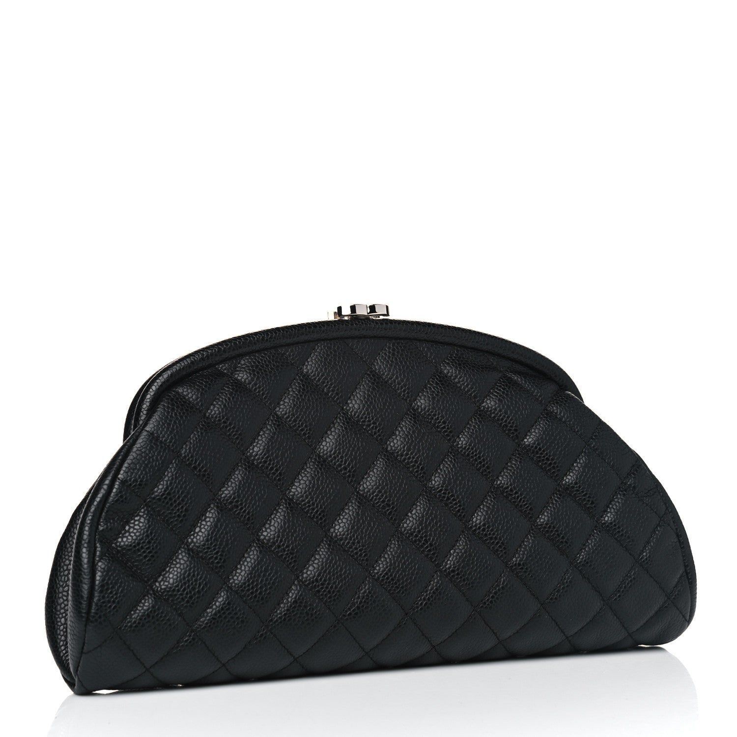 Chanel Caviar Quilted Timeless Clutch Black 2 of 5