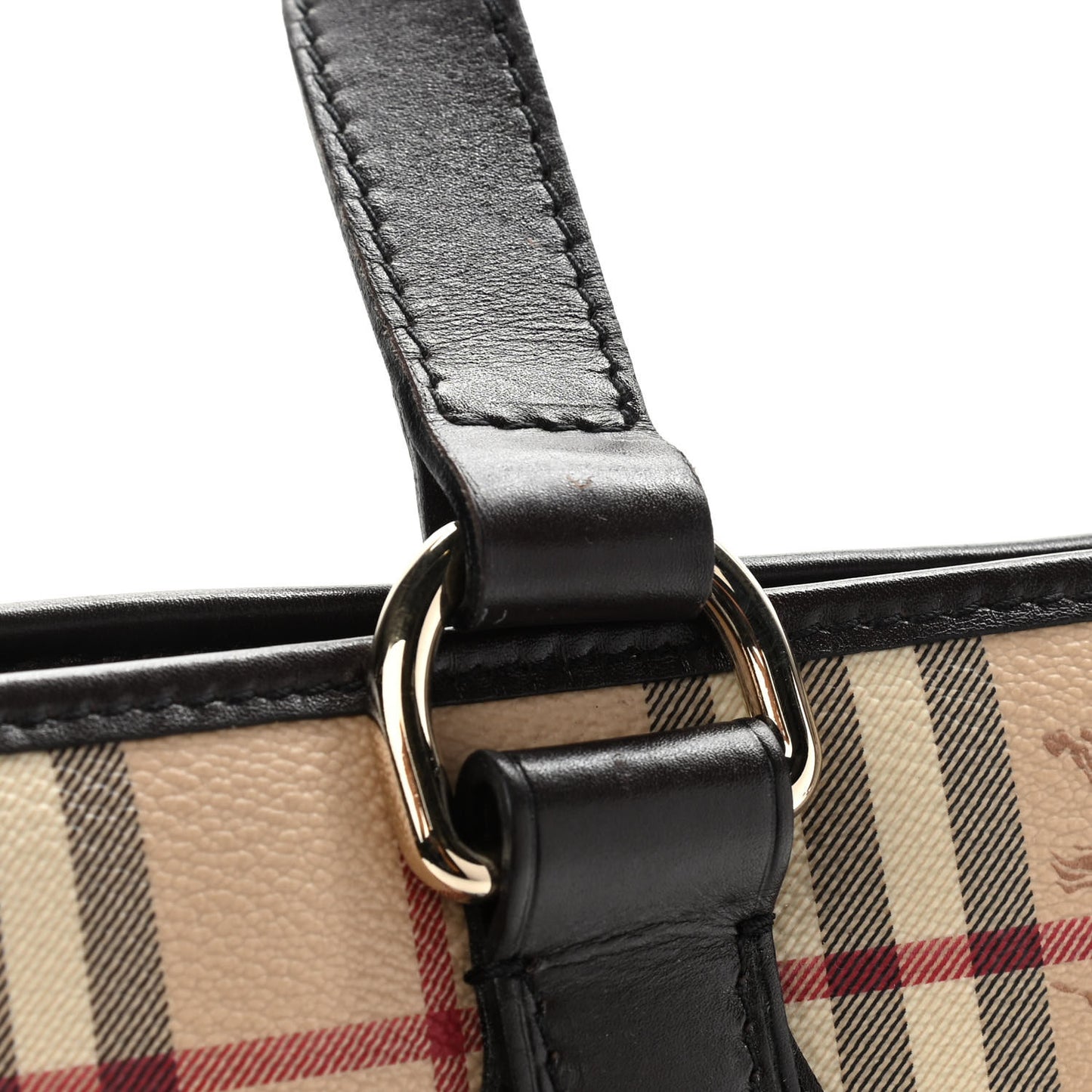 Haymarket Check Small Onslow Tote Chocolate