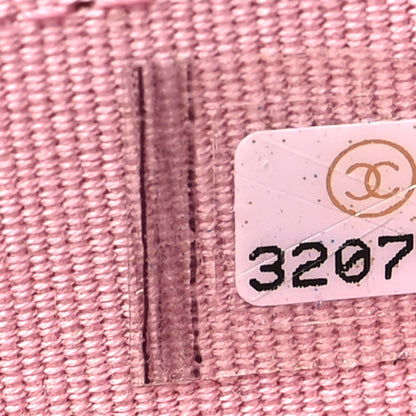 Chanel Lambskin Quilted Chanel 19 Vertical Zip Card Holder Wallet Pink 7 of 8