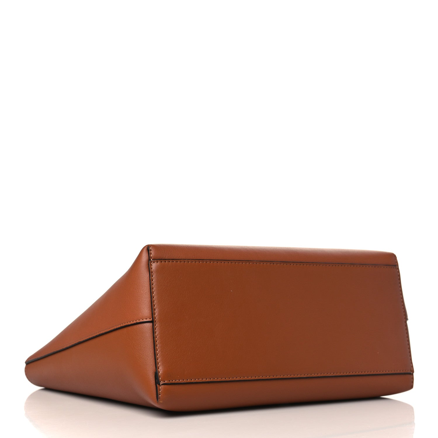 Loewe Smooth Calfskin Small Anagram Tote Tan Ecru 3 of 8