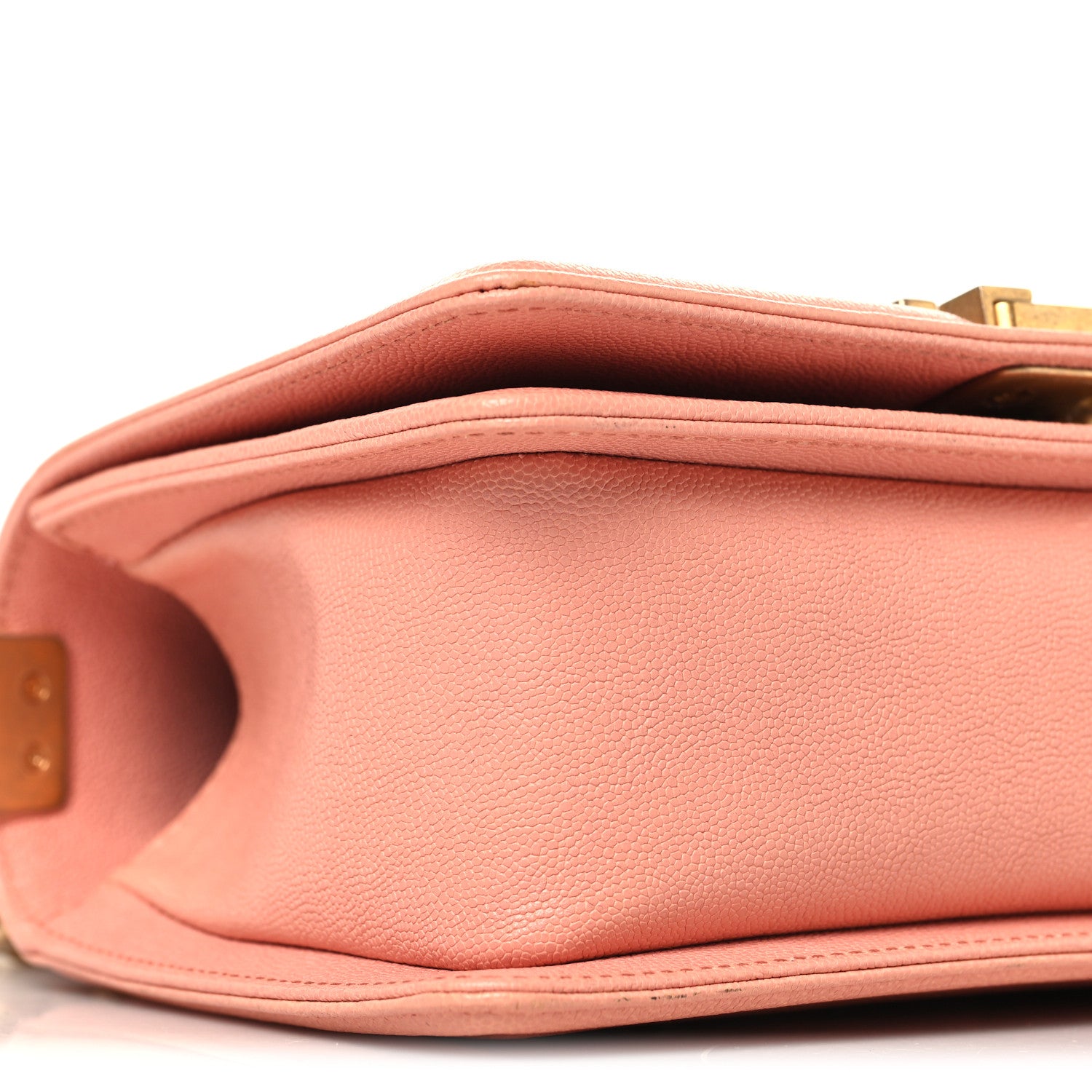 Chanel Caviar Quilted Small Boy Flap Light Pink 9 of 10