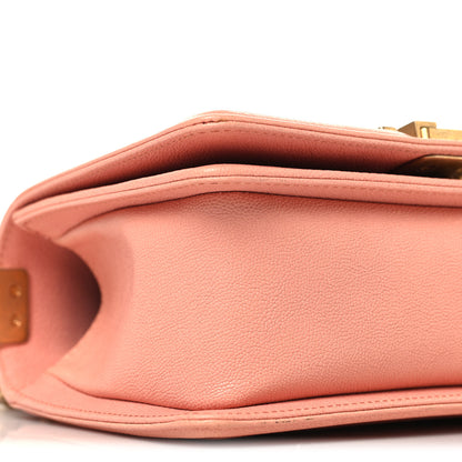 Chanel Caviar Quilted Small Boy Flap Light Pink 9 of 10
