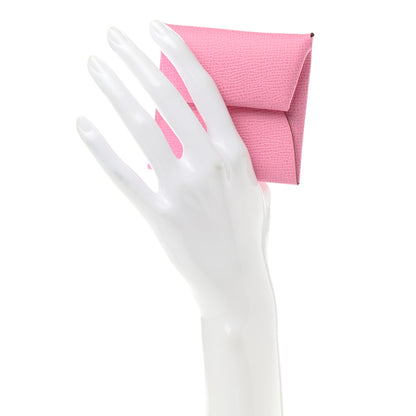 Hermes Epsom Bastia Coin Purse 5P Pink 2 of 7