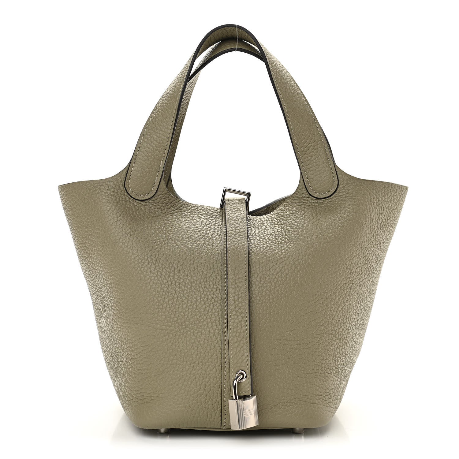 Hermes Taurillon Clemence Picotin Lock 18 PM Sauge 1 of 10