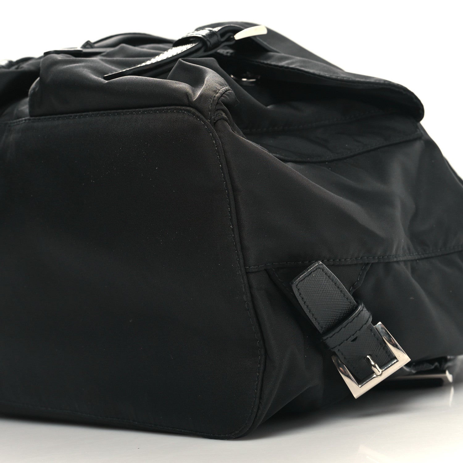 Prada Re-Nylon Saffiano Medium Backpack Black 11 of 11