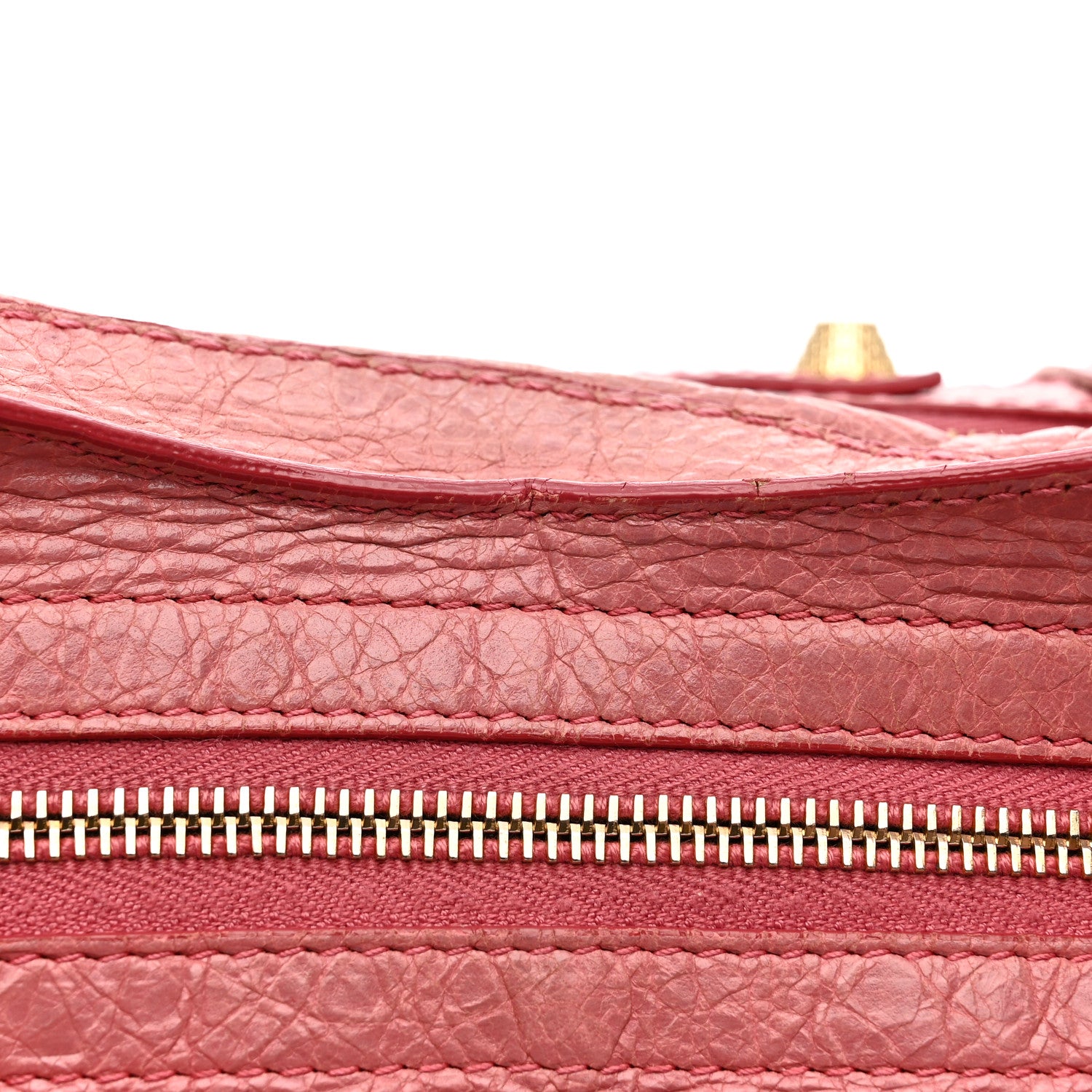Balenciaga Agneau Giant 12 Gold Hardware Town Rose Bombon Raspberry 14 of 15