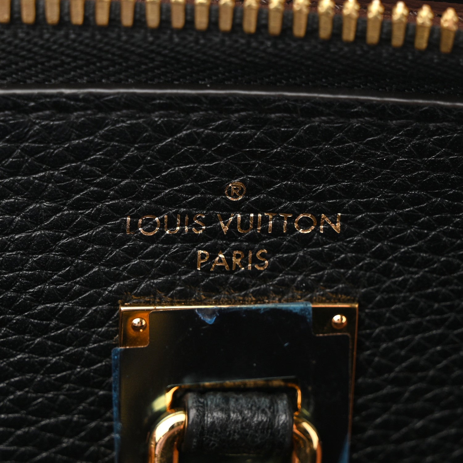 Louis Vuitton Calfskin City Steamer MM Magnolia Black 6 of 18