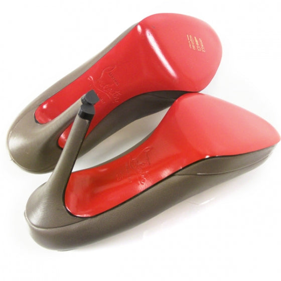 Kid Leather New Simple GOA Platform Pumps 35
