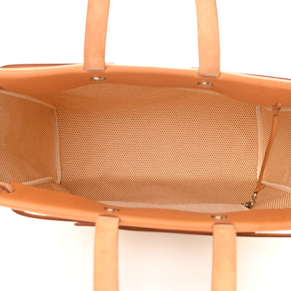 Hermes Toile Vache Hunter Herbag Cabas MM Natural 6 of 14