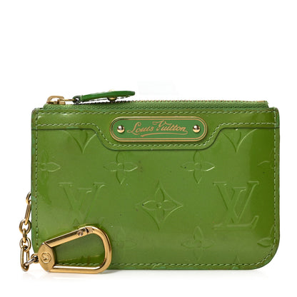 Louis Vuitton Vernis Key Pouch Vert Tonic 1 of 6