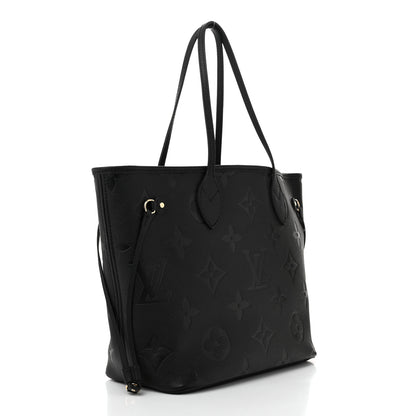 Louis Vuitton Empreinte Monogram Giant Neverfull MM Black 4 of 10
