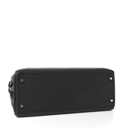 Hermes Togo Kelly Retourne 35 Black 3 of 8