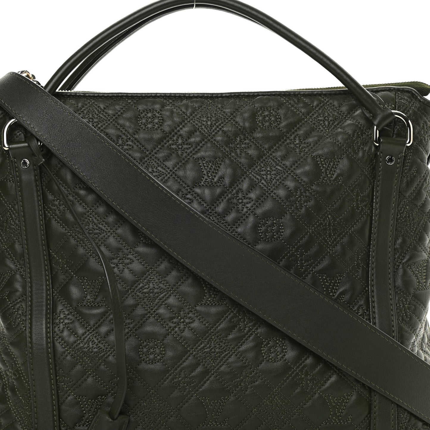 Monogram Lambskin Antheia Ixia PM Vert Bronze