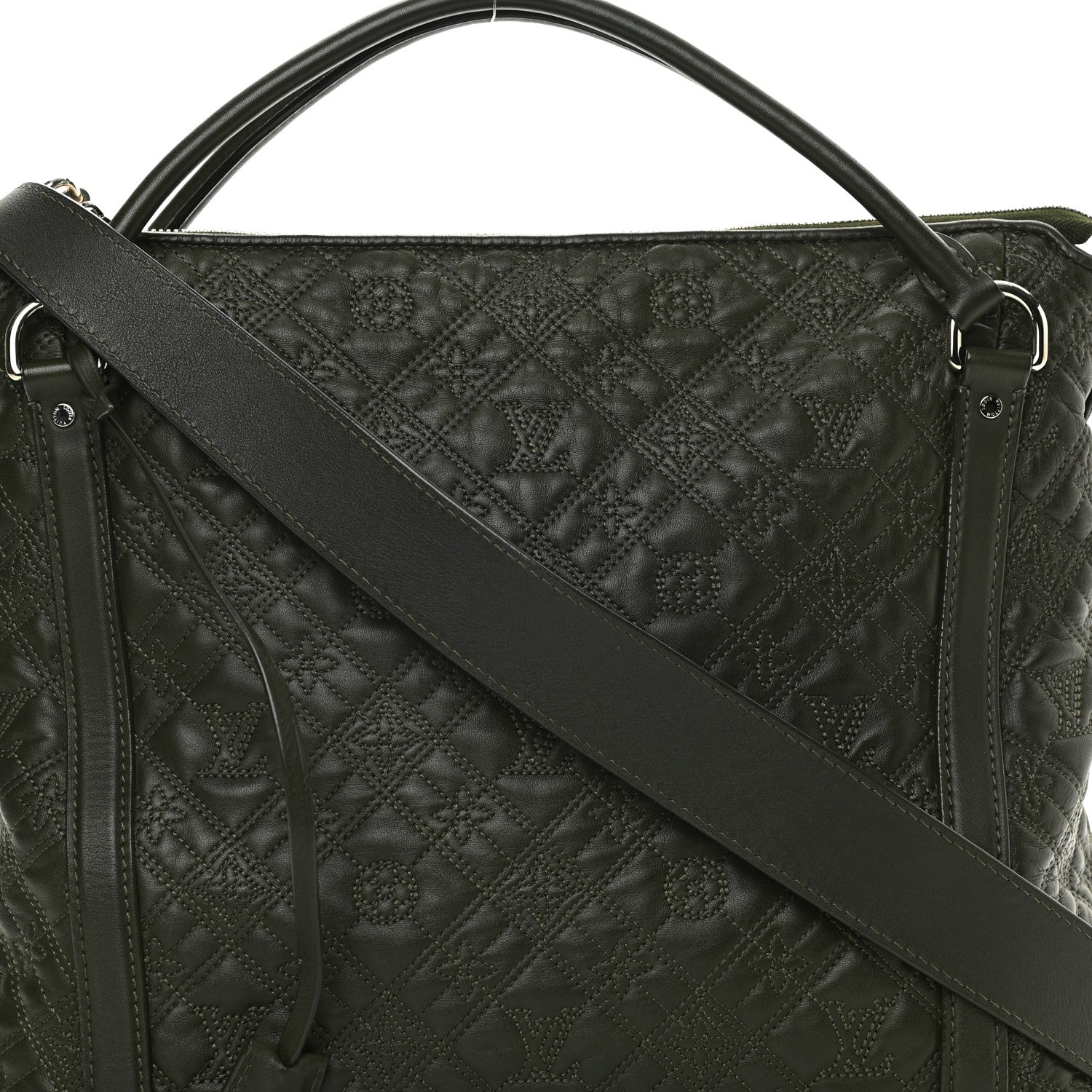 Louis Vuitton Monogram Lambskin Antheia Ixia PM Vert Bronze 8 of 12