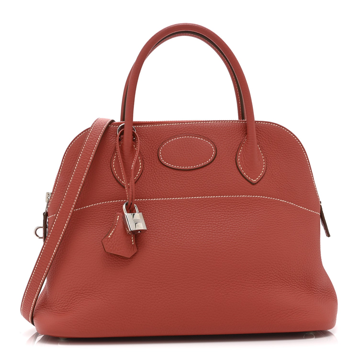 Hermes Taurillon Clemence Bolide 31 Rouge Pivoine 1 of 11