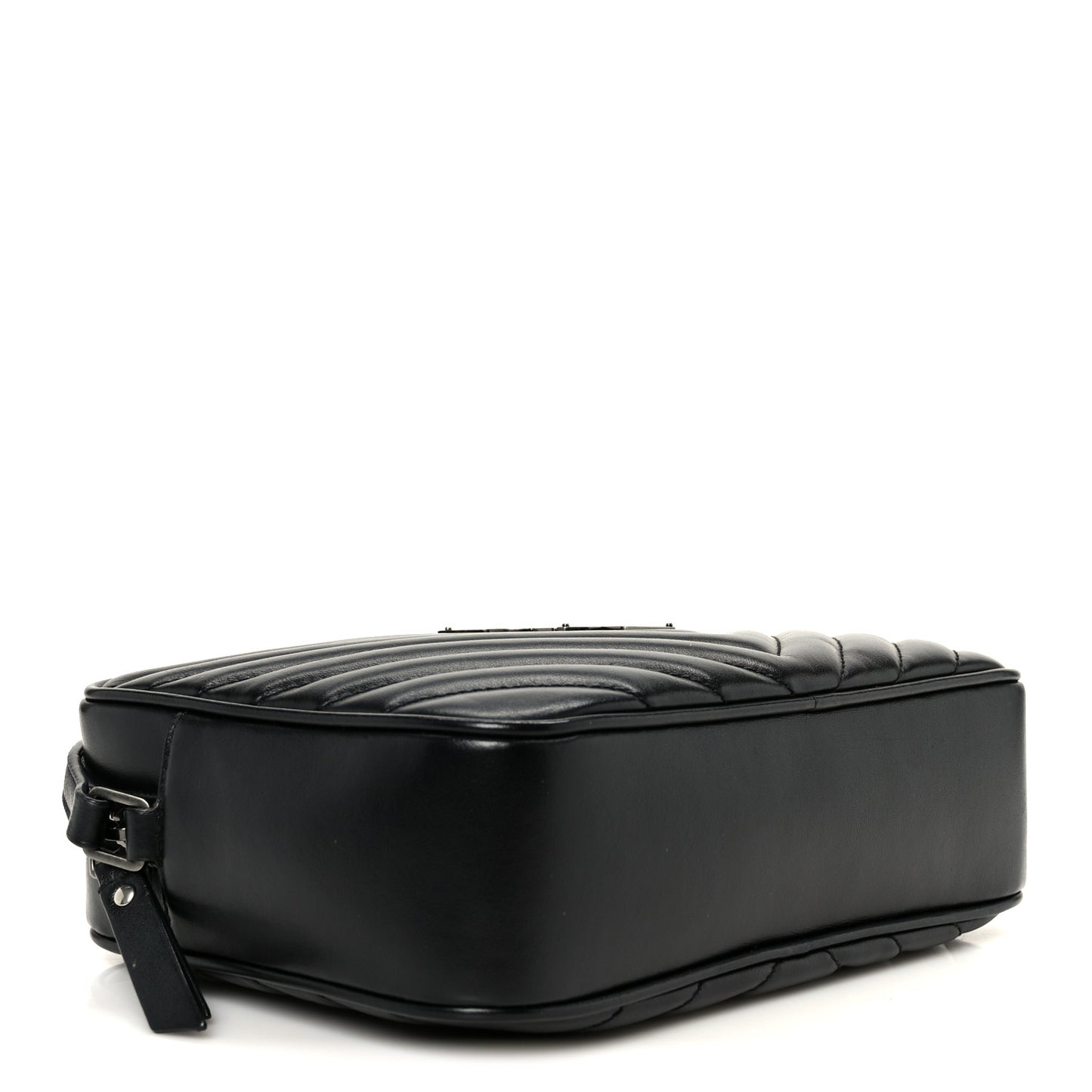 Calfskin Matelasse Monogram Lou Camera Bag Black