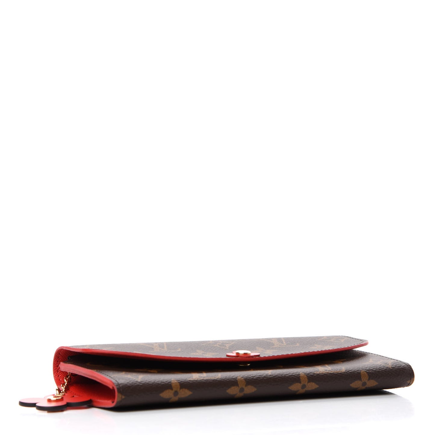 Monogram Bloom Flower Emilie Wallet Rouge