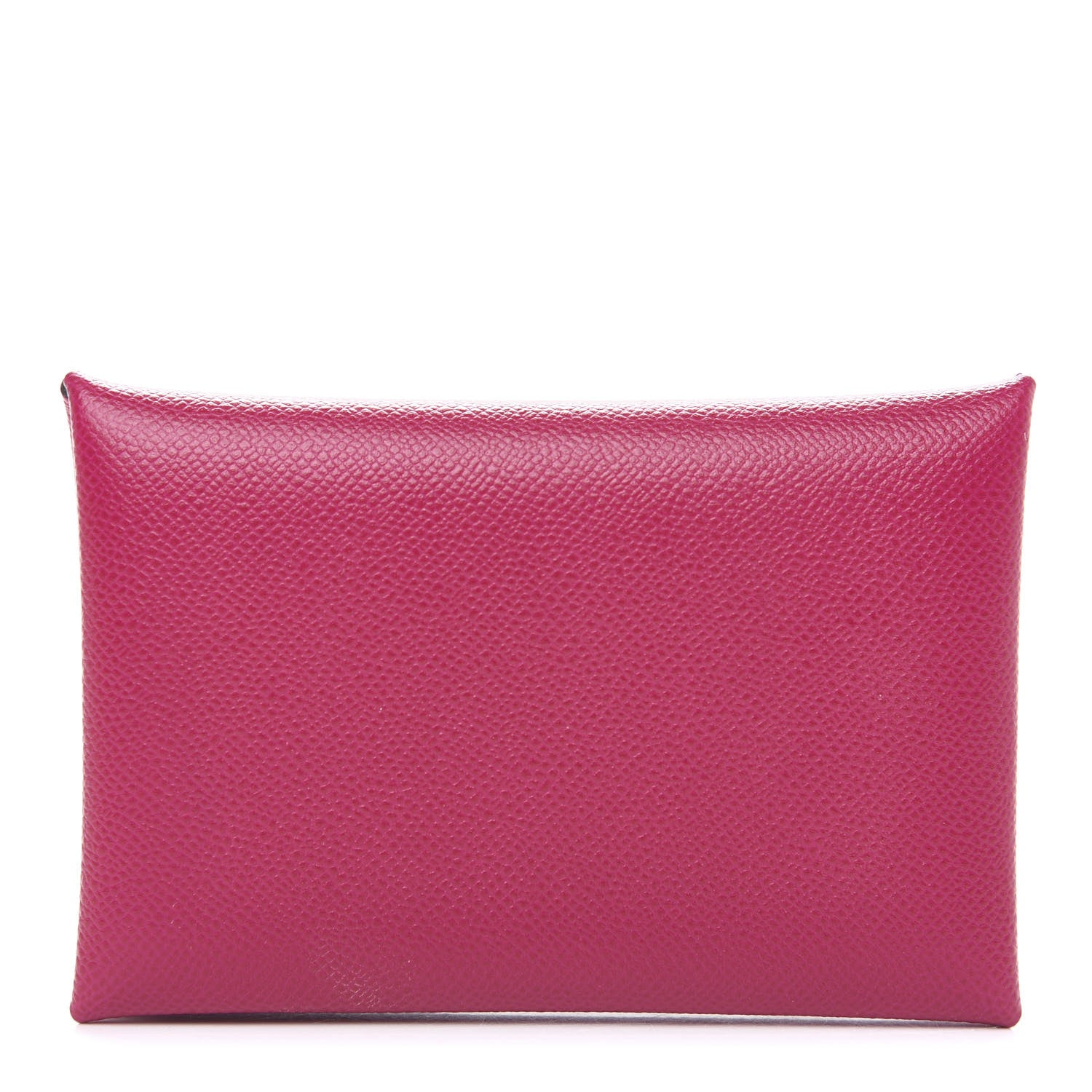 Hermes Epsom Calvi Card Case Rose Pourpre 1 of 7