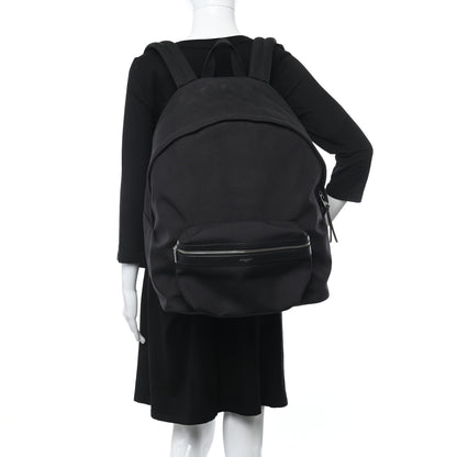 Saint Laurent Canvas City Backpack Black 2 of 12