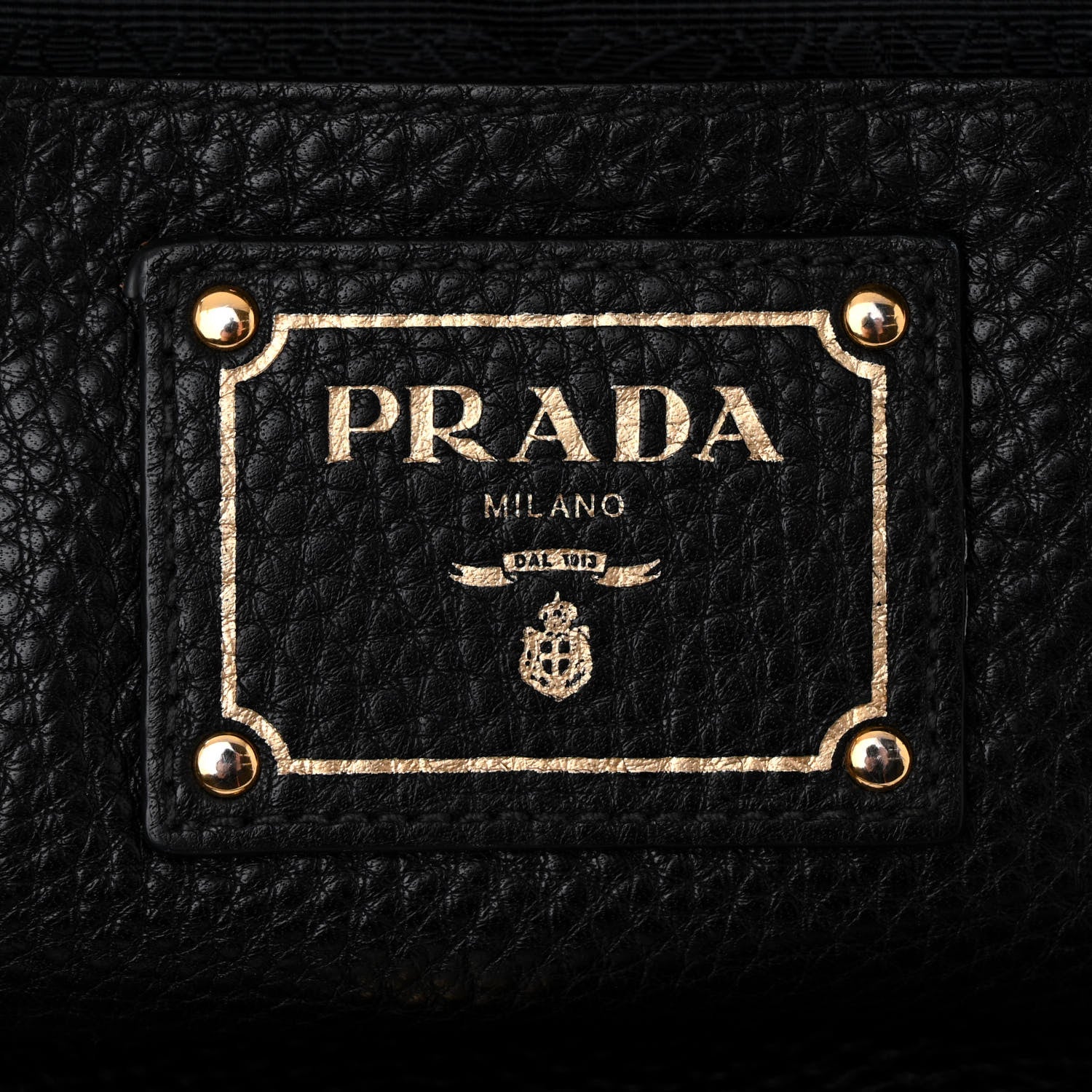 Prada Vitello Daino Shopping Satchel Black 6 of 17