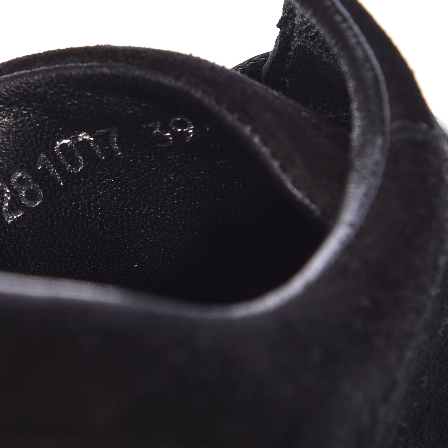 Gucci Softy Tek Suede Womens Low Top Sneakers 39.5 Black 8 of 10