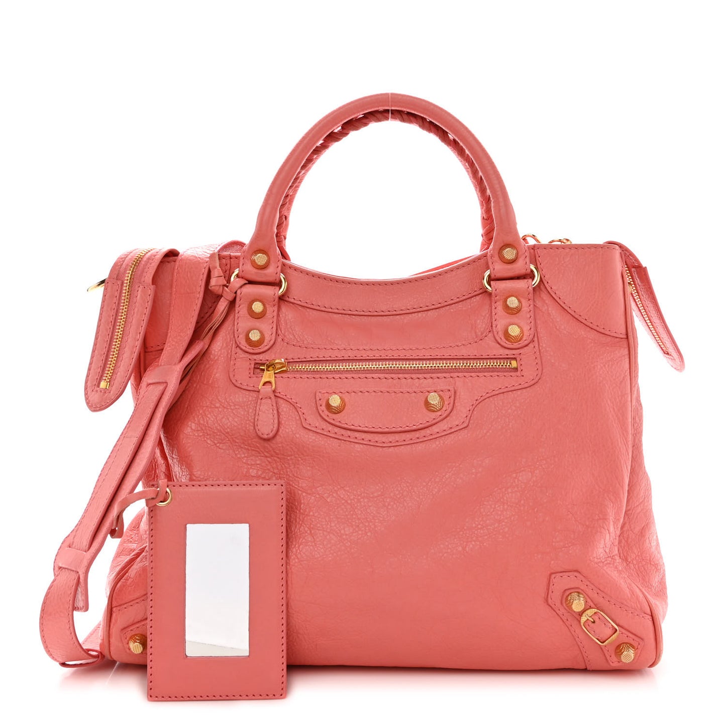 Agneau Giant 12 Gold Hardware Velo Rose Azalee Rose Jaipur
