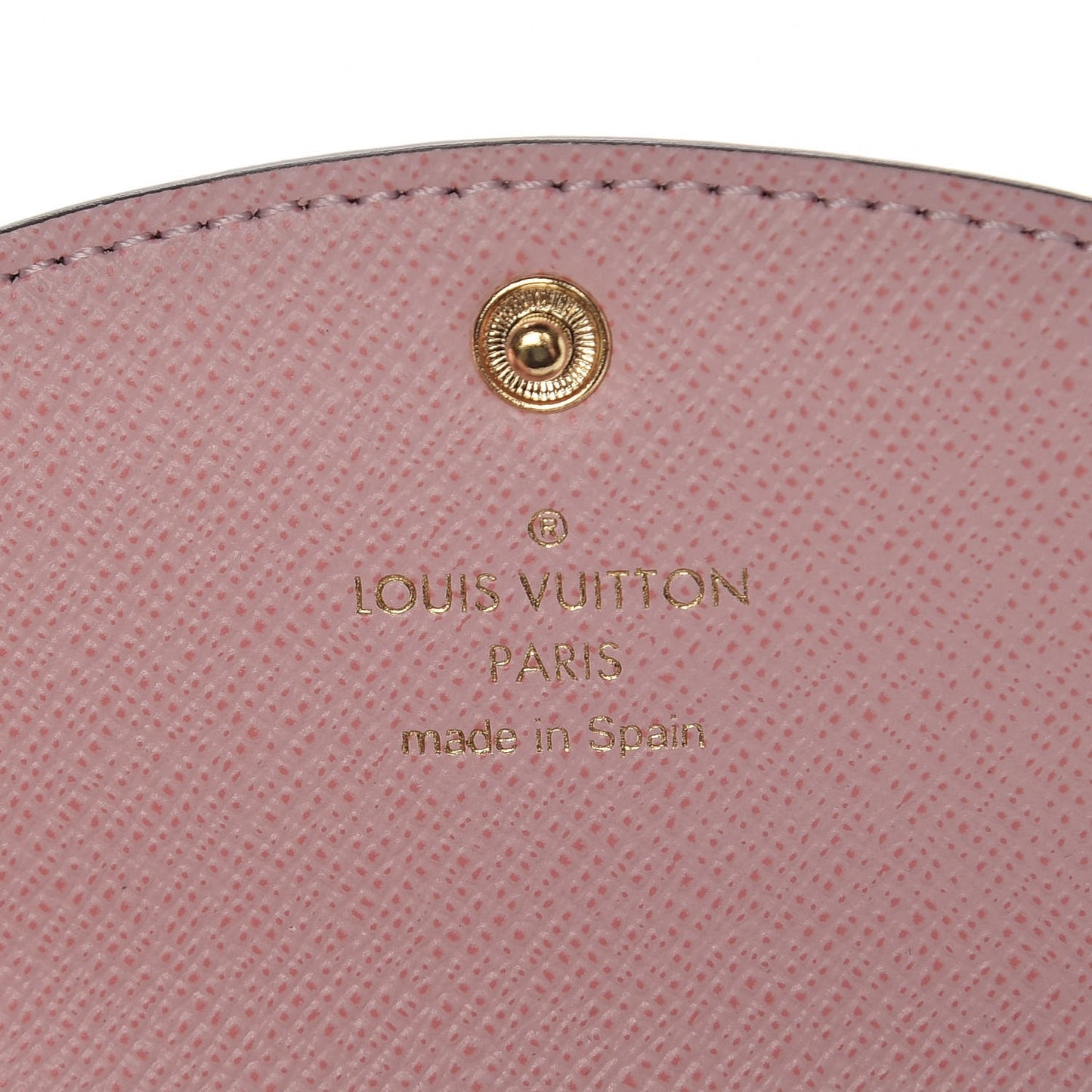 Monogram Rosalie Coin Purse Rose Ballerine