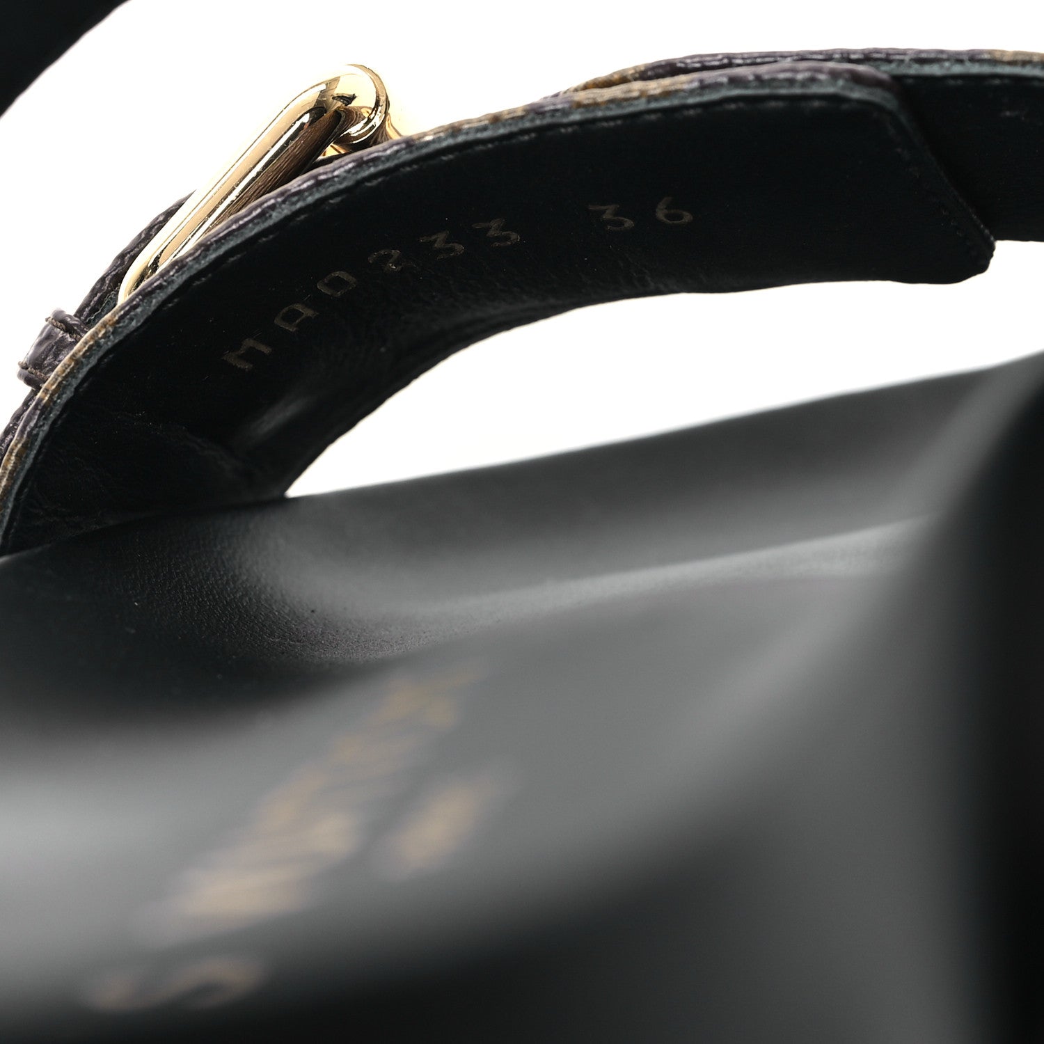 Louis Vuitton Monogram Bom Dia Mule Sandals 36 Black 8 of 9