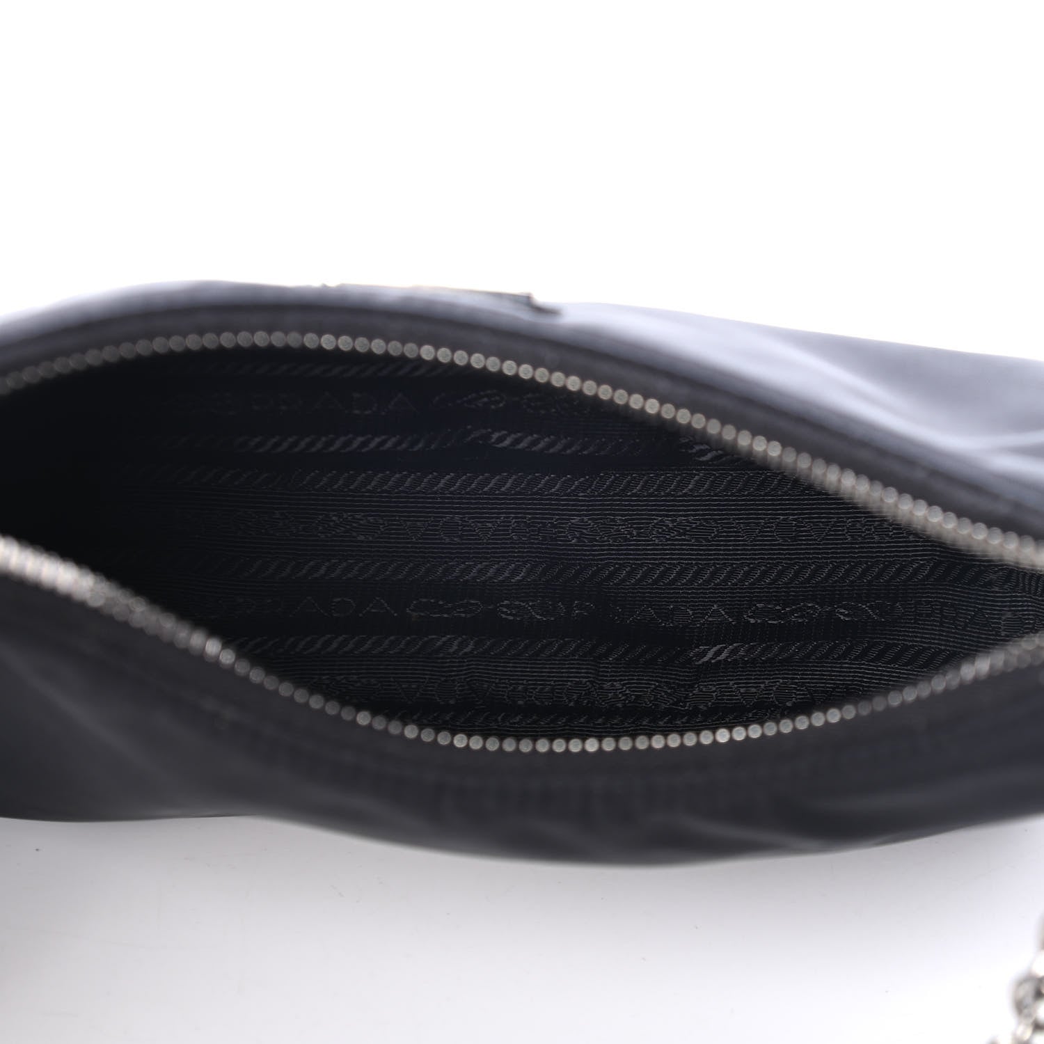 Prada Nylon Re-Edition 2005 Shoulder Bag Black 4 of 4