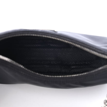 Prada Nylon Re-Edition 2005 Shoulder Bag Black 4 of 4