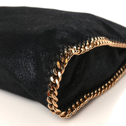 Stella McCartney Shaggy Deer Falabella Fold Over Tote Black 8 of 8