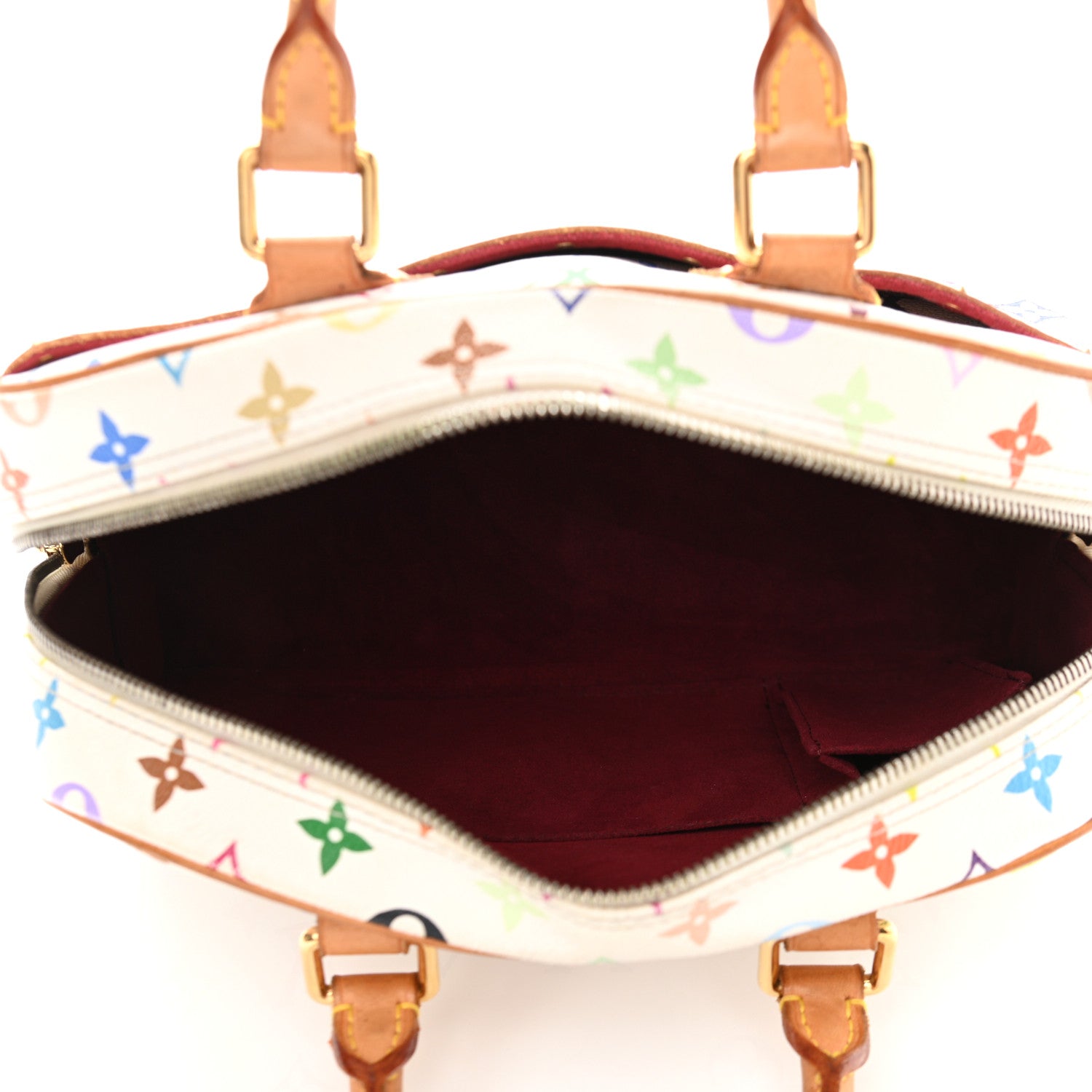 Louis Vuitton Monogram Multicolor Trouville White 5 of 10