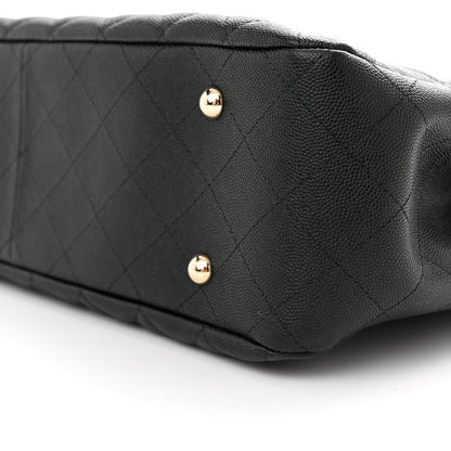 Chanel Caviar Quilted Large Shopping Tote Black 10 of 10