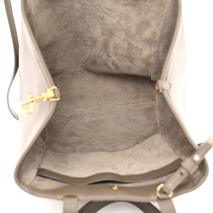 Celine Grained Calfskin Small Folded Cabas Taupe 5 of 14