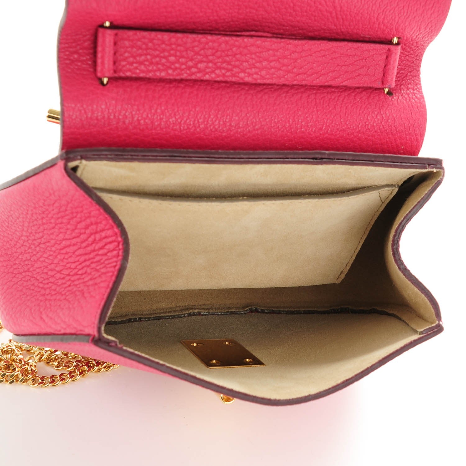 Chloe Grained Lambskin Mini Drew Shoulder Bag Dreamy Pink 5 of 7